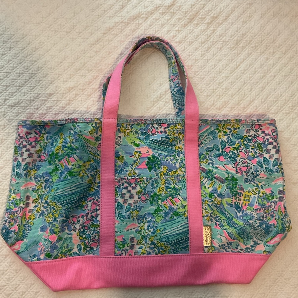 Lilly Pulitzer market bag